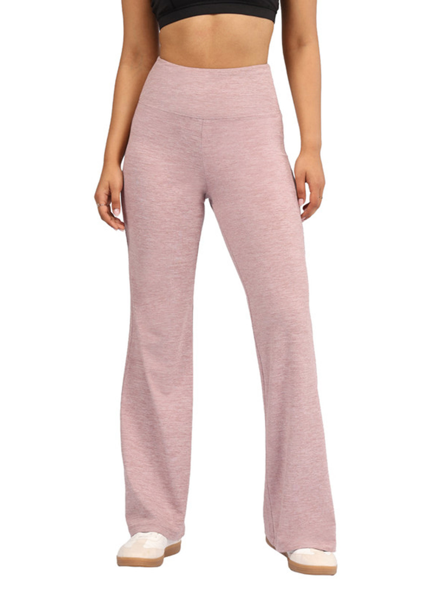 Blissclub Pink AirMelt Flare Sweatpants - Lite Flared Silhouette