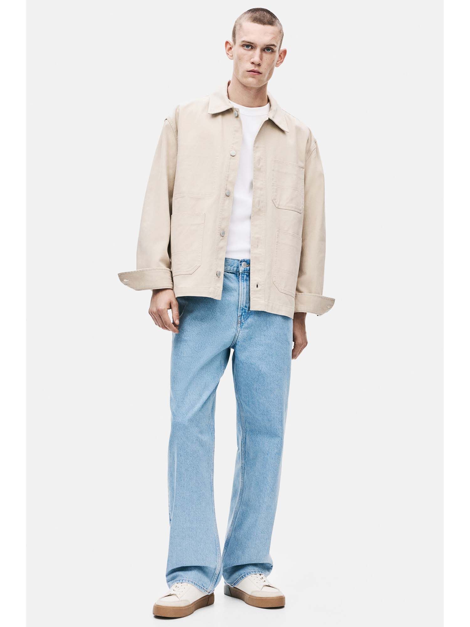 H&M Men Blue Relaxed Jeans
