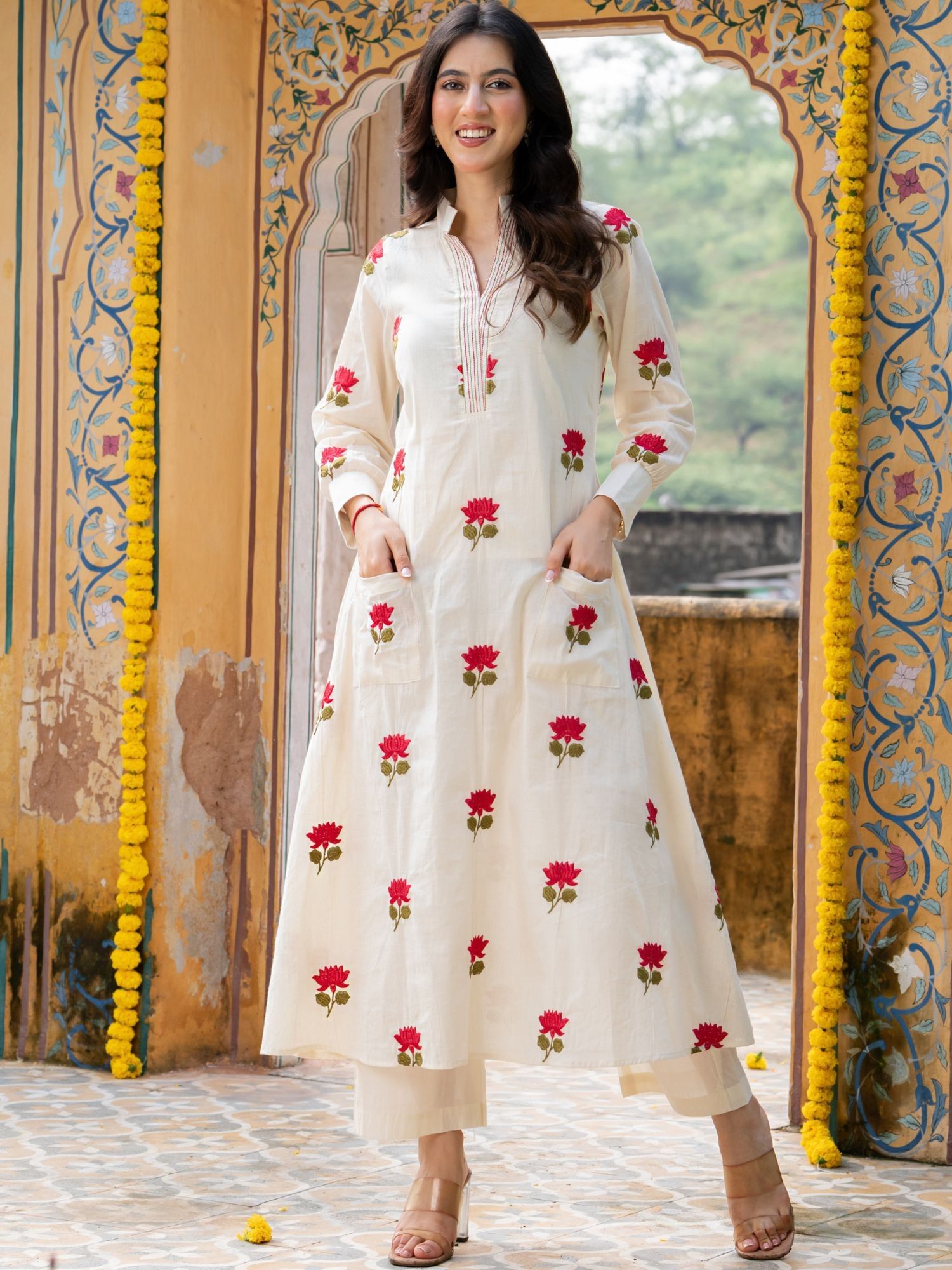 HOUSE OF JAMOTI Seoul Lotus Co-Ord Set