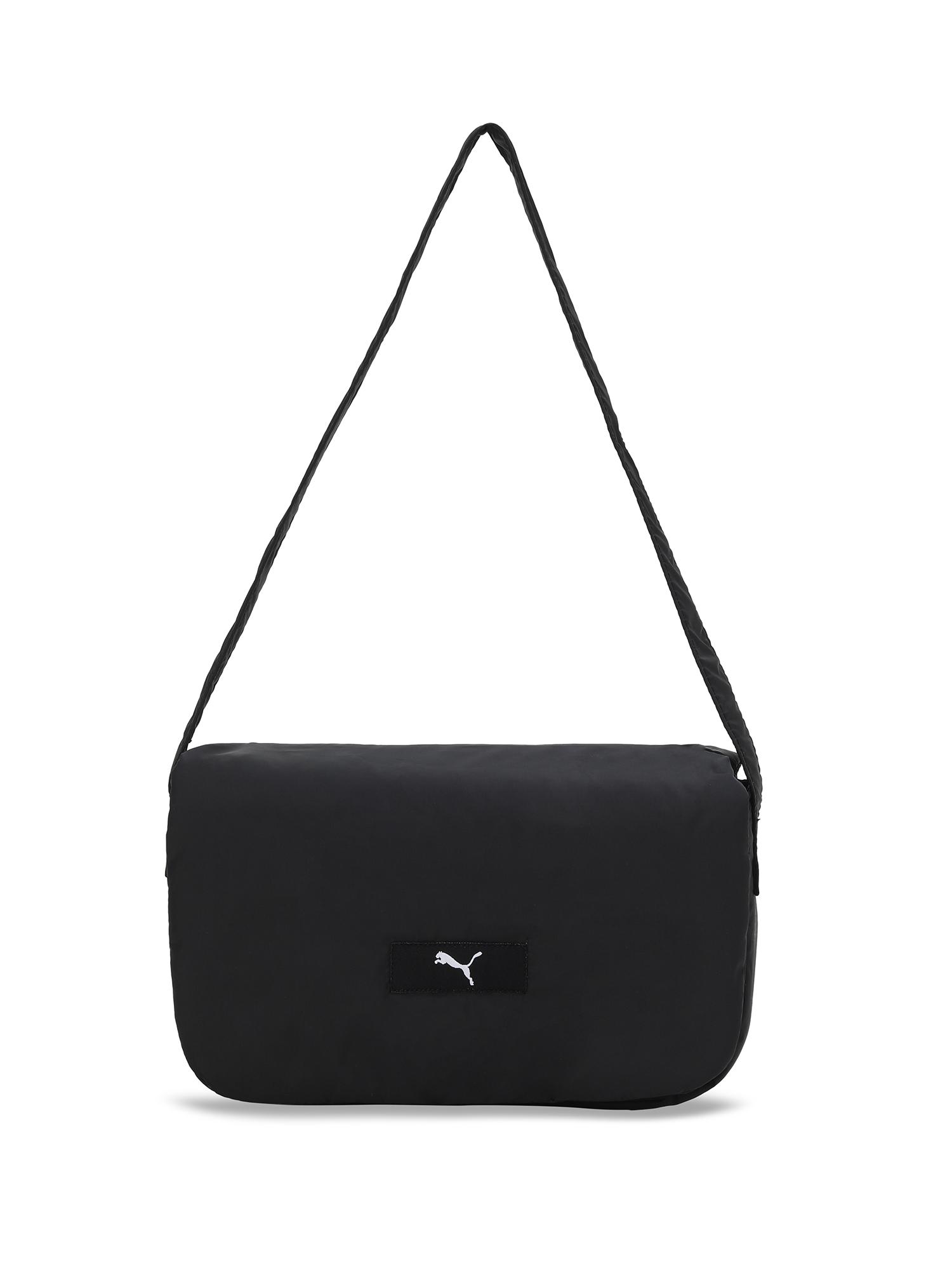 Puma Black Solid Handheld Bag