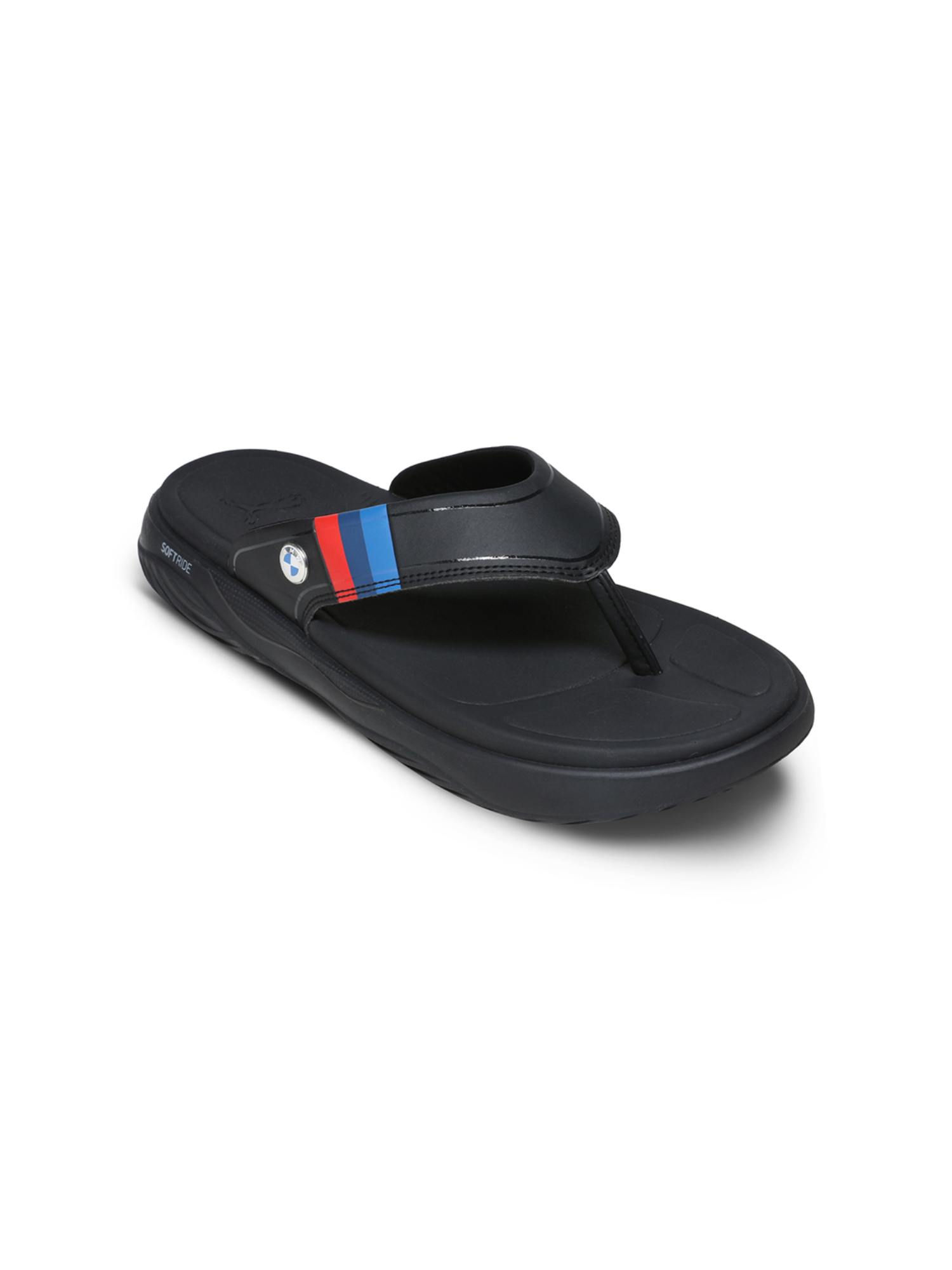 Puma BMW M Motorsport Softride Seave Men Black Beach Flip Flops