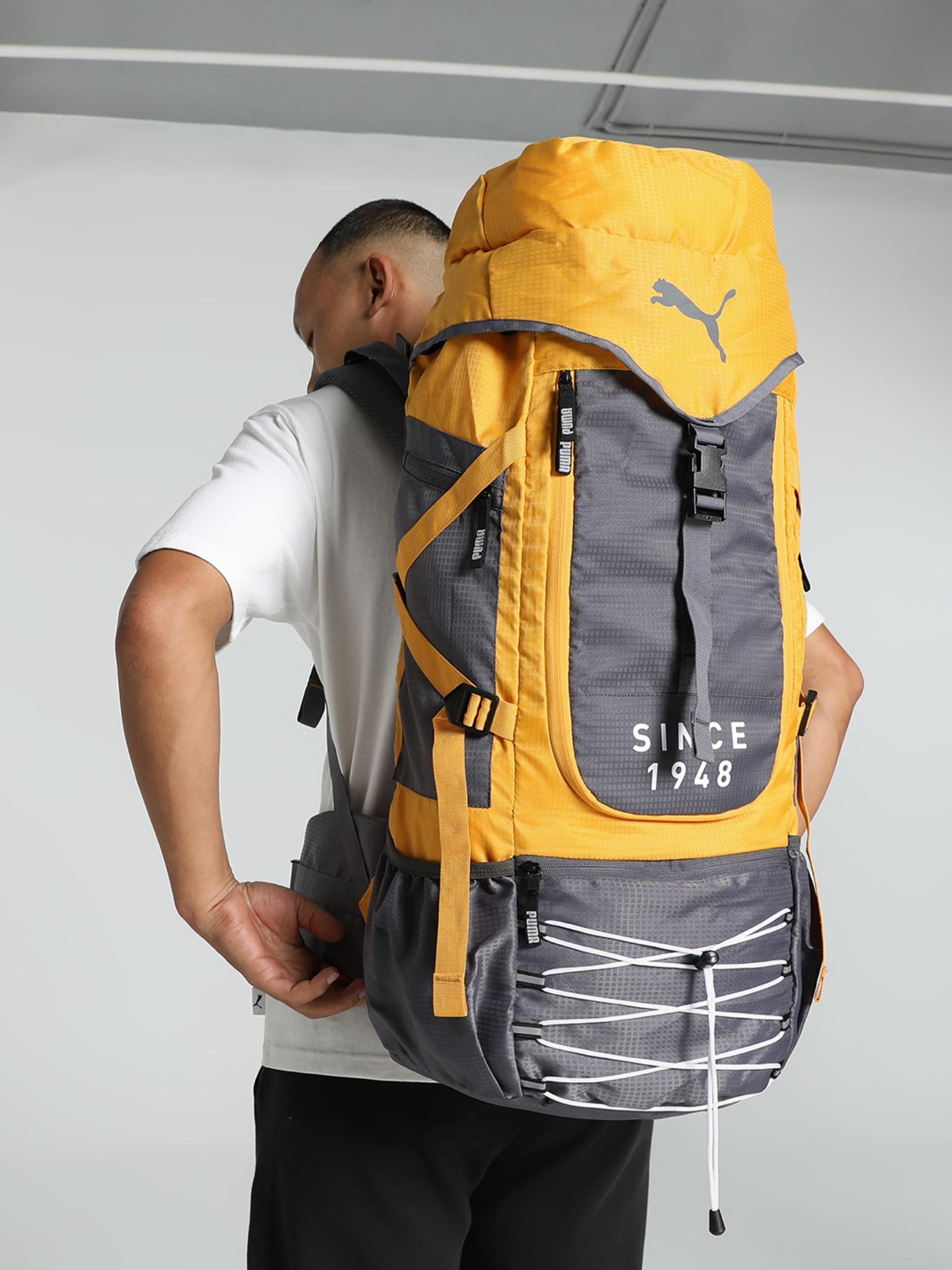Puma Yellow Summit Sack Unisex Rucksack