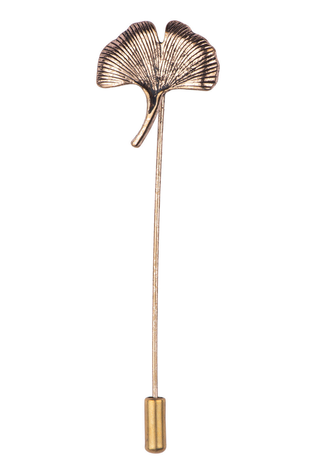 The Tie Hub Rust Flower Metal lapel Pin